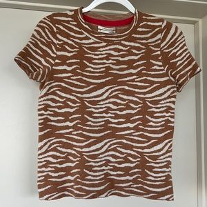 Tiger Print Ultra Comfy Short Sleeve